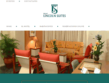 Tablet Screenshot of lincoln-suites.com.ve